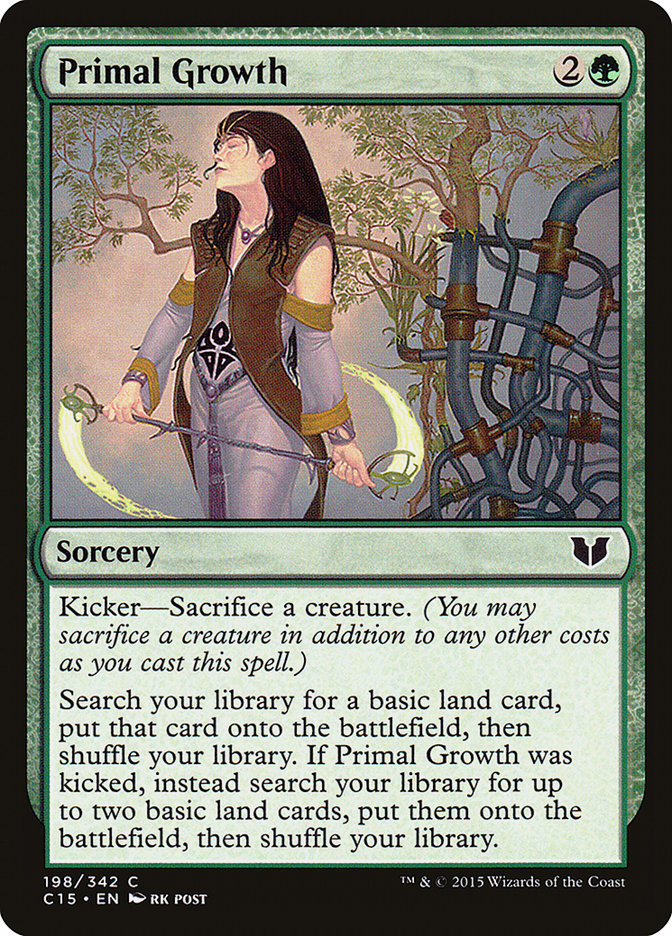 Primal Growth [Commander 2015] Magic: The Gathering