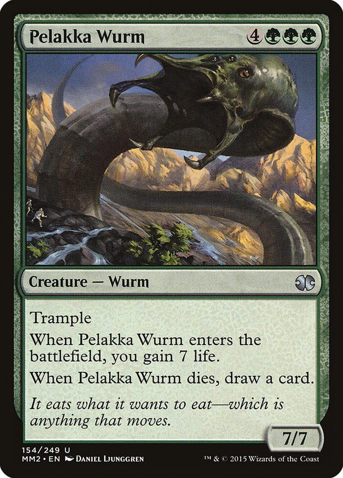 Pelakka Wurm [Modern Masters 2015] Magic: The Gathering