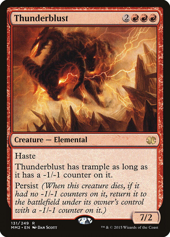 Thunderblust [Modern Masters 2015] Magic: The Gathering