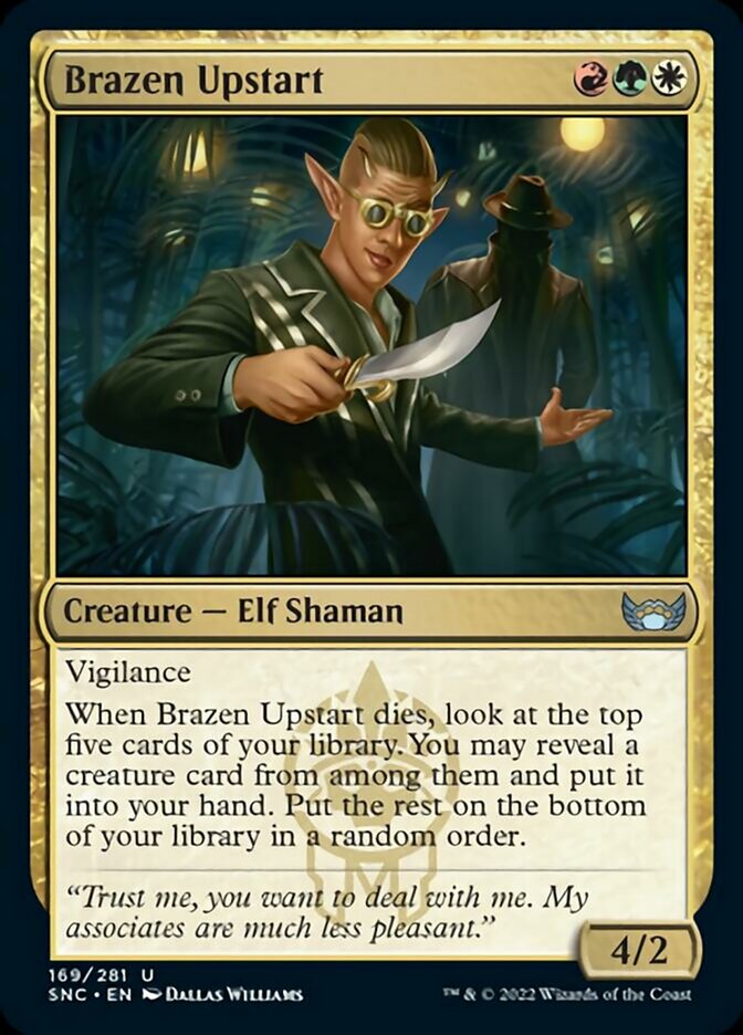 Brazen Upstart [Streets of New Capenna] Magic: The Gathering
