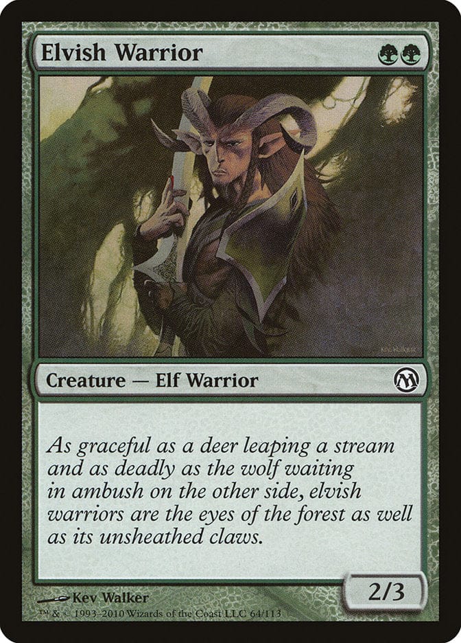 Elvish Warrior [Duels of the Planeswalkers] Magic: The Gathering
