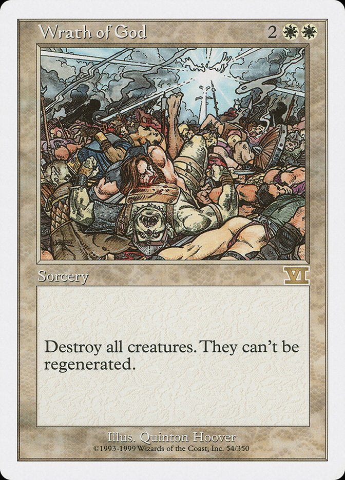 Wrath of God [Classic Sixth Edition] Magic: The Gathering