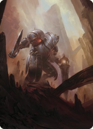 Mountain Art Card [The Brothers' War Art Series] Magic: The Gathering
