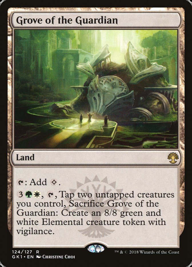 Grove of the Guardian [Guilds of Ravnica Guild Kit] Magic: The Gathering