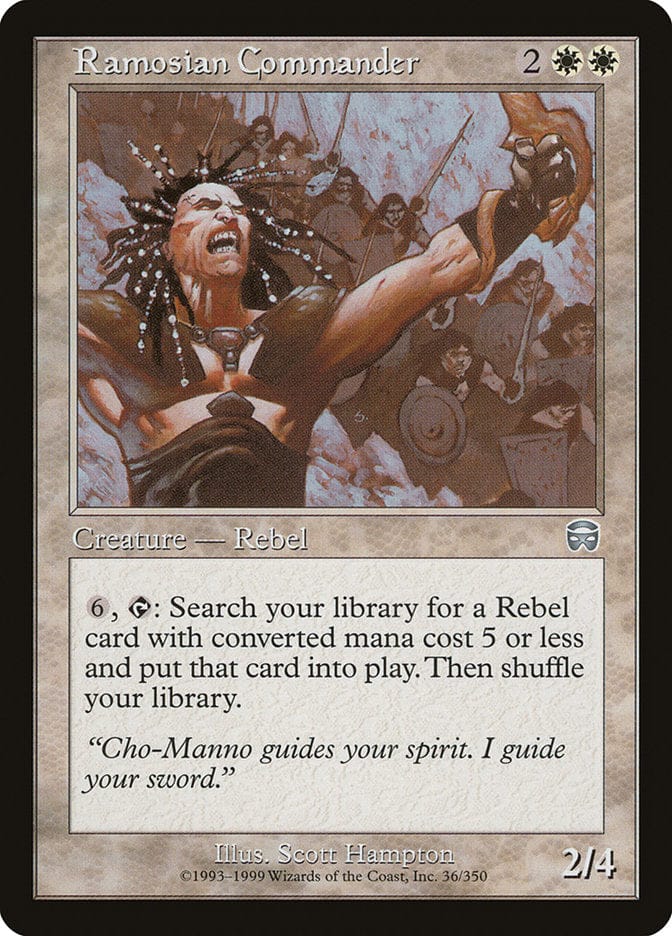 Ramosian Commander [Mercadian Masques] Magic: The Gathering
