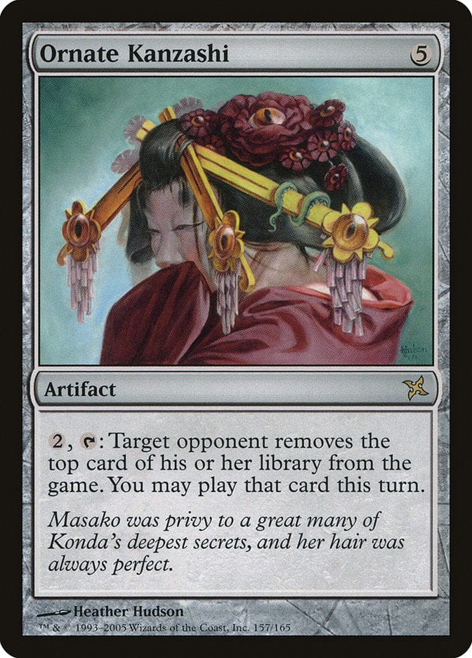 Ornate Kanzashi [Betrayers of Kamigawa] Magic: The Gathering