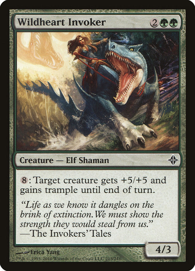 Wildheart Invoker [Rise of the Eldrazi] Magic: The Gathering