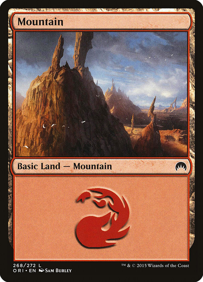 Mountain (268) [Magic Origins] Magic: The Gathering
