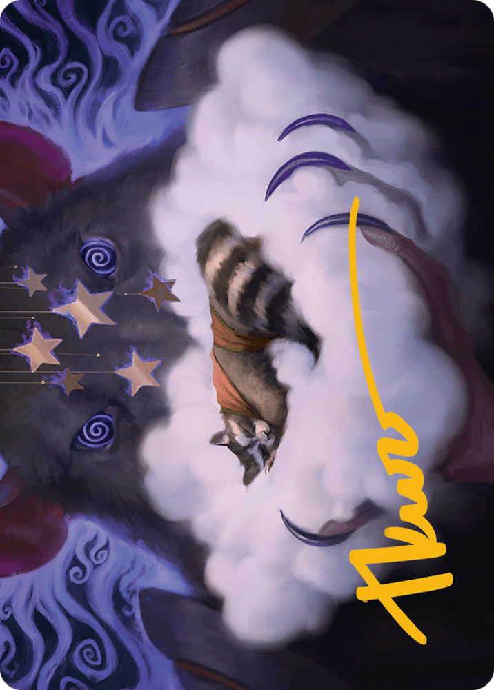 Kitnap Art Card (Gold-Stamped Signature) [Bloomburrow Art Series] Magic: The Gathering