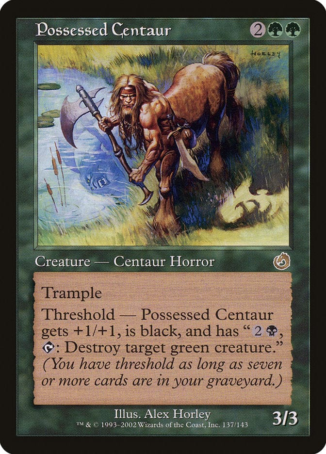 Possessed Centaur [Torment] Magic: The Gathering