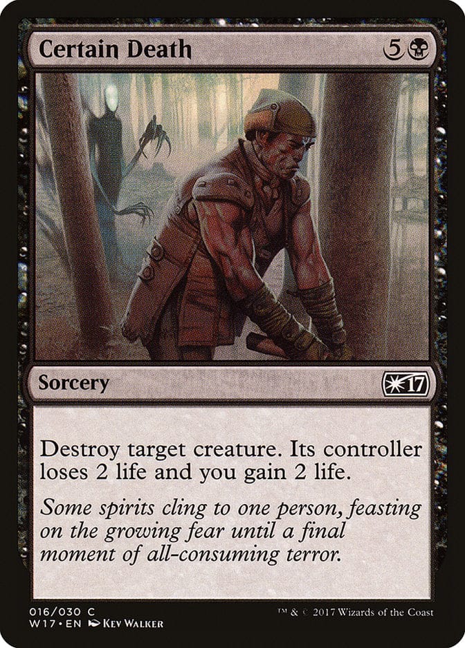 Certain Death [Welcome Deck 2017] Magic: The Gathering