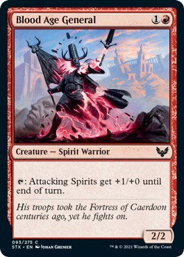 Blood Age General [Strixhaven: School of Mages] Magic: The Gathering