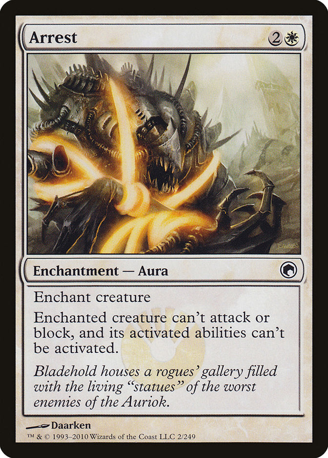 Arrest [Scars of Mirrodin] Magic: The Gathering