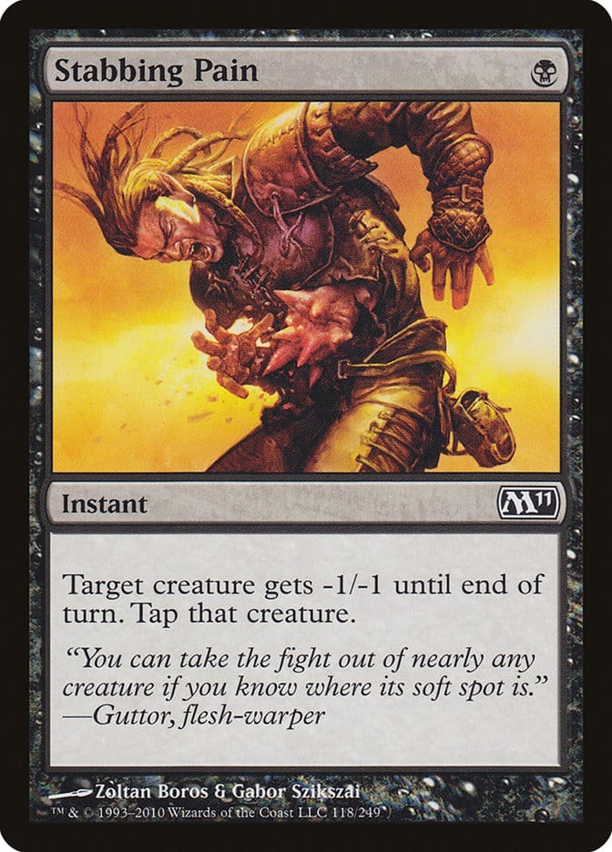 Stabbing Pain [Magic 2011] Magic: The Gathering