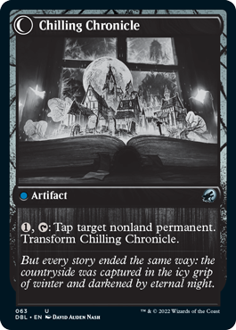 Mysterious Tome // Chilling Chronicle [Innistrad: Double Feature] Magic: The Gathering