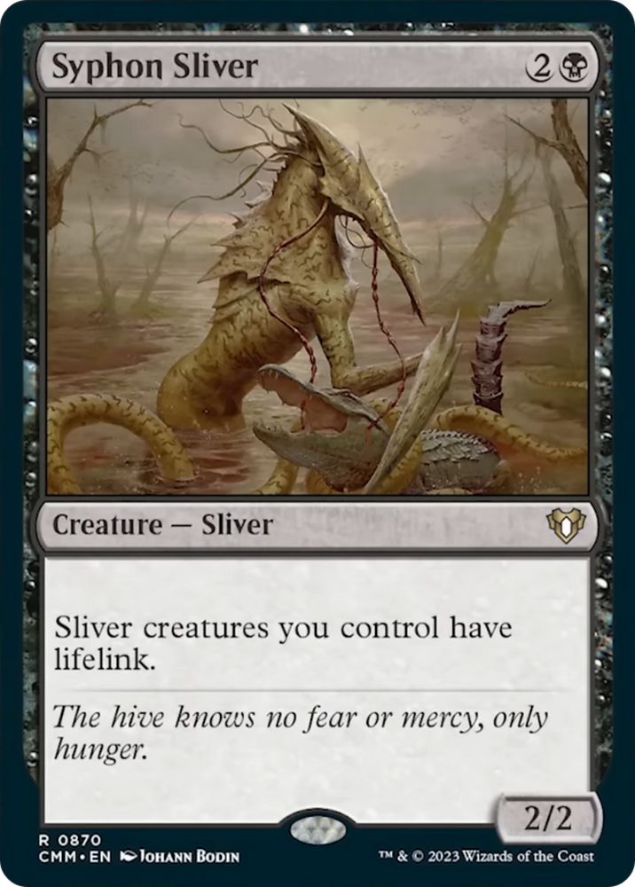 Syphon Sliver [Commander Masters] Magic: The Gathering