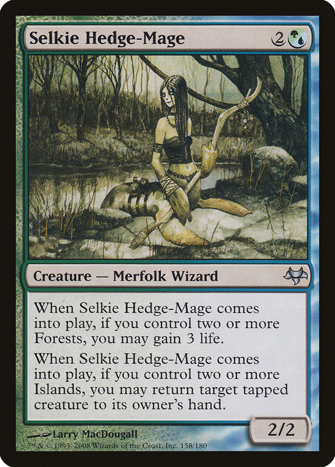 Selkie Hedge-Mage [Eventide] Magic: The Gathering
