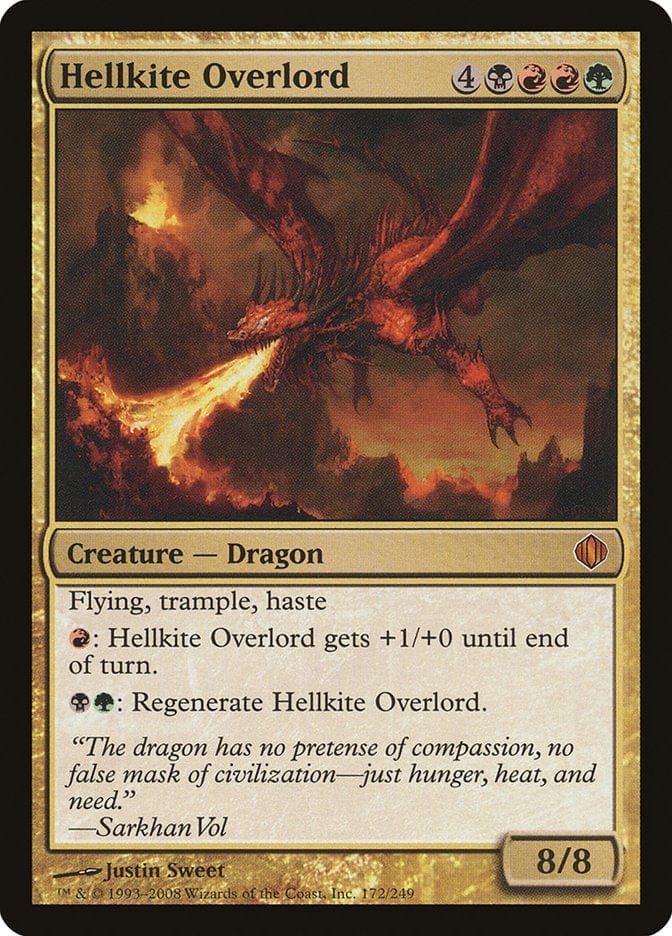 Hellkite Overlord [Shards of Alara] Magic: The Gathering