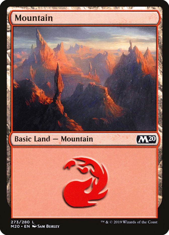 Mountain (273) [Core Set 2020] Magic: The Gathering