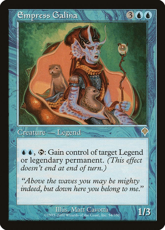 Empress Galina [Invasion] Magic: The Gathering