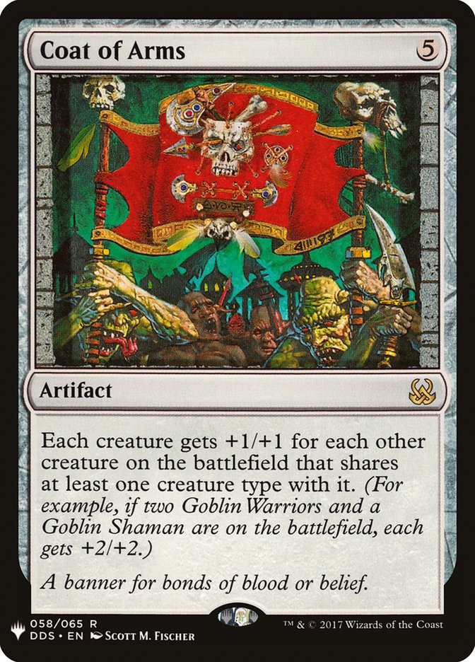 Coat of Arms [Mystery Booster] Magic: The Gathering