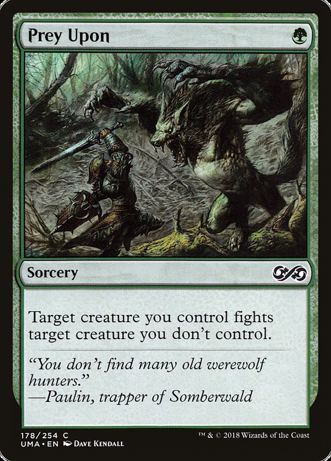 Prey Upon [Ultimate Masters] Magic: The Gathering
