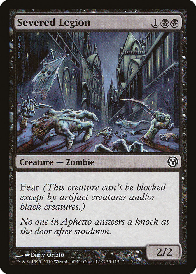 Severed Legion [Duels of the Planeswalkers] Magic: The Gathering