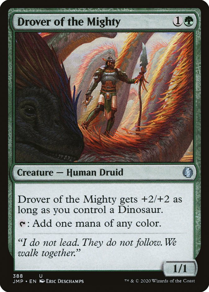 Drover of the Mighty [Jumpstart] Magic: The Gathering