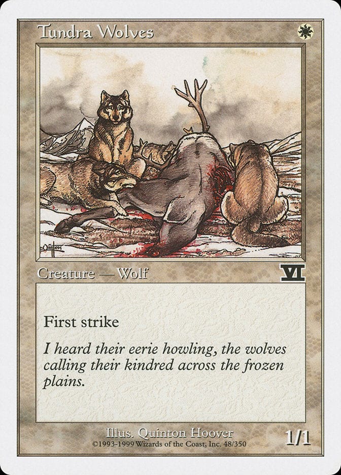 Tundra Wolves [Classic Sixth Edition] Magic: The Gathering