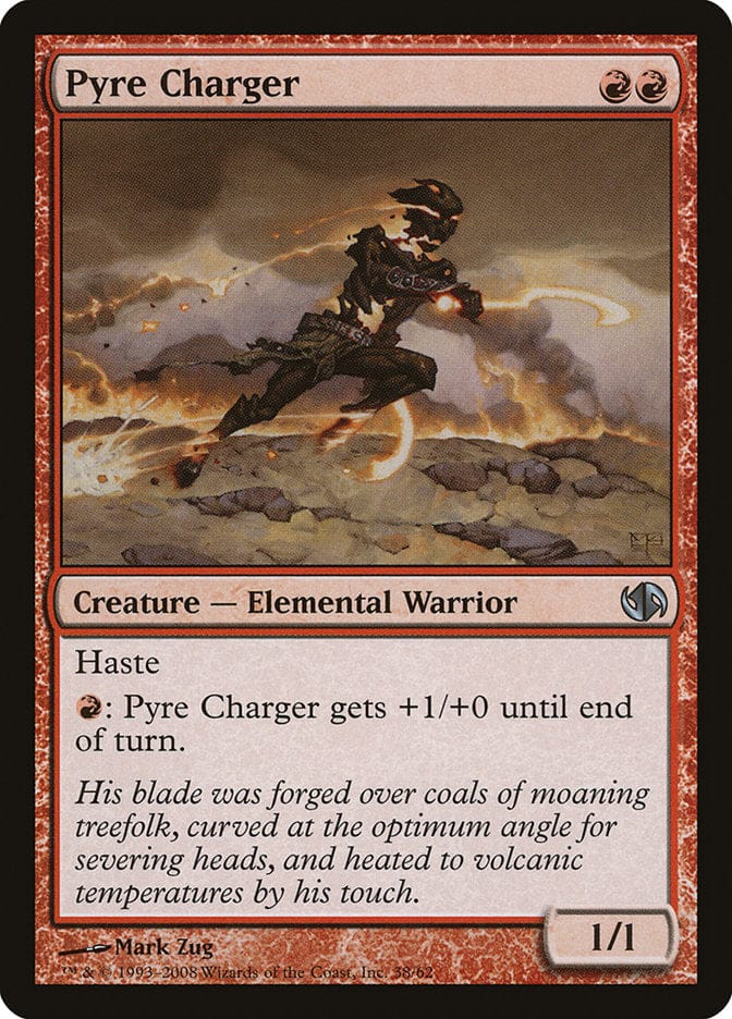 Pyre Charger [Duel Decks: Jace vs. Chandra] Magic: The Gathering