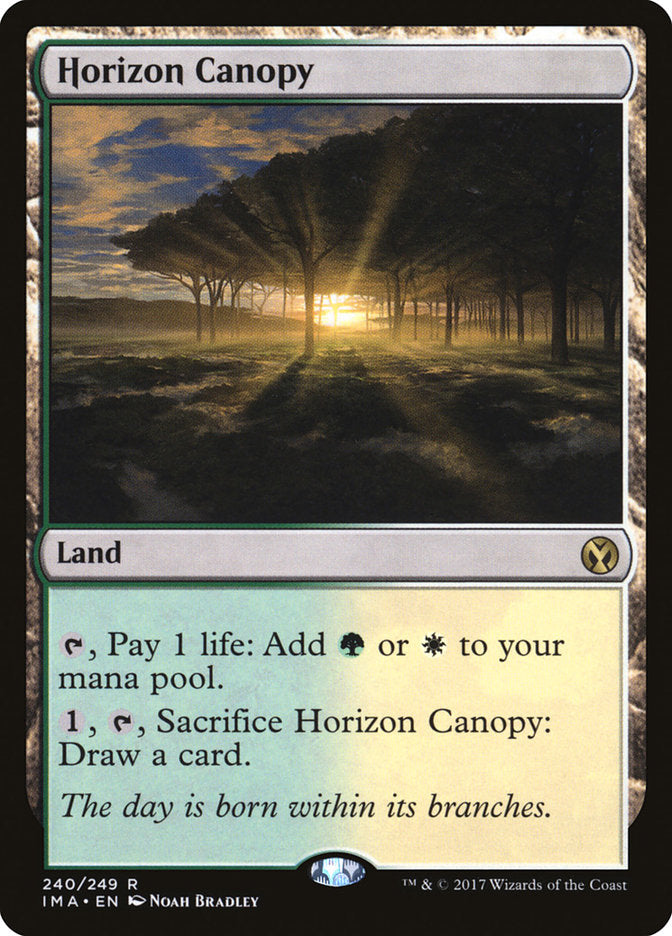 Horizon Canopy [Iconic Masters] Magic: The Gathering