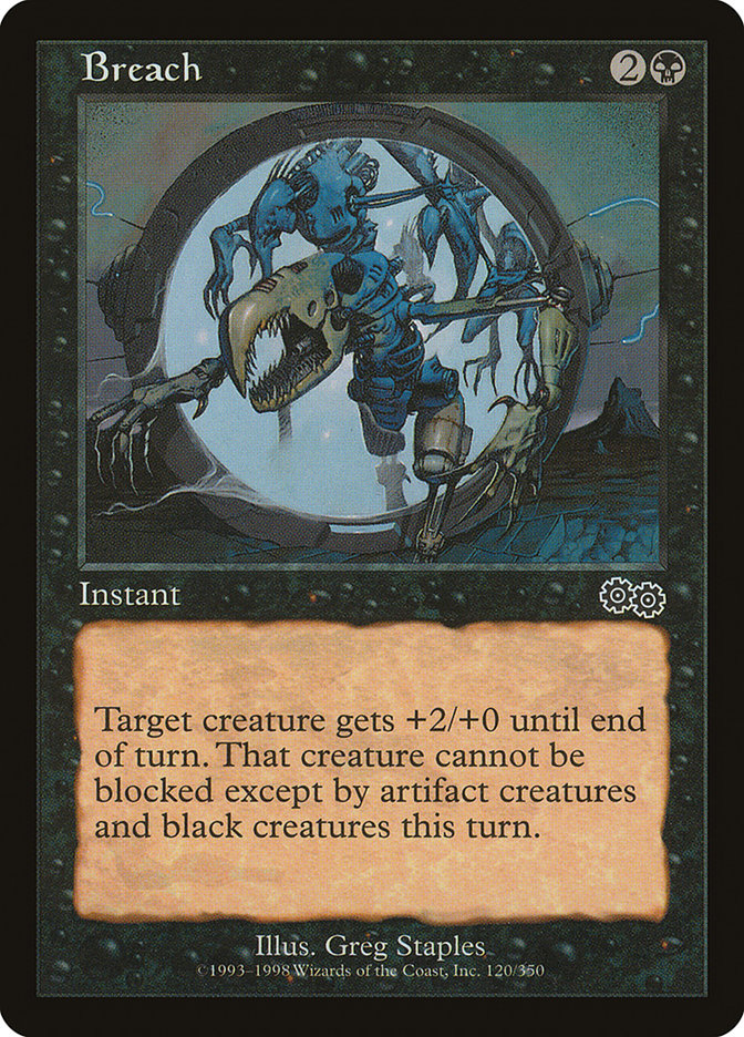 Breach [Urza's Saga] Magic: The Gathering