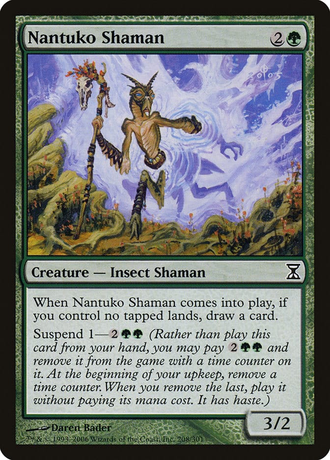 Nantuko Shaman [Time Spiral] Magic: The Gathering