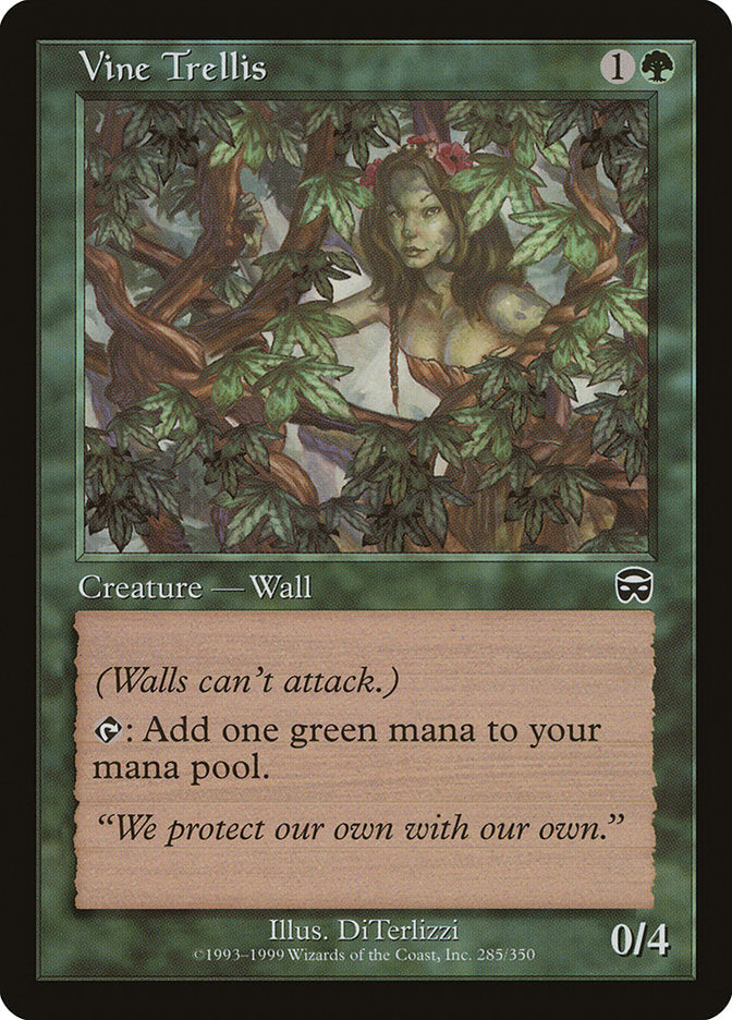 Vine Trellis [Mercadian Masques] Magic: The Gathering
