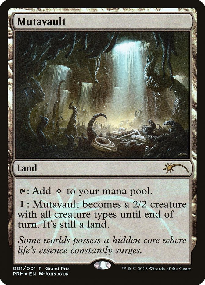 Mutavault [Grand Prix Promos] Magic: The Gathering