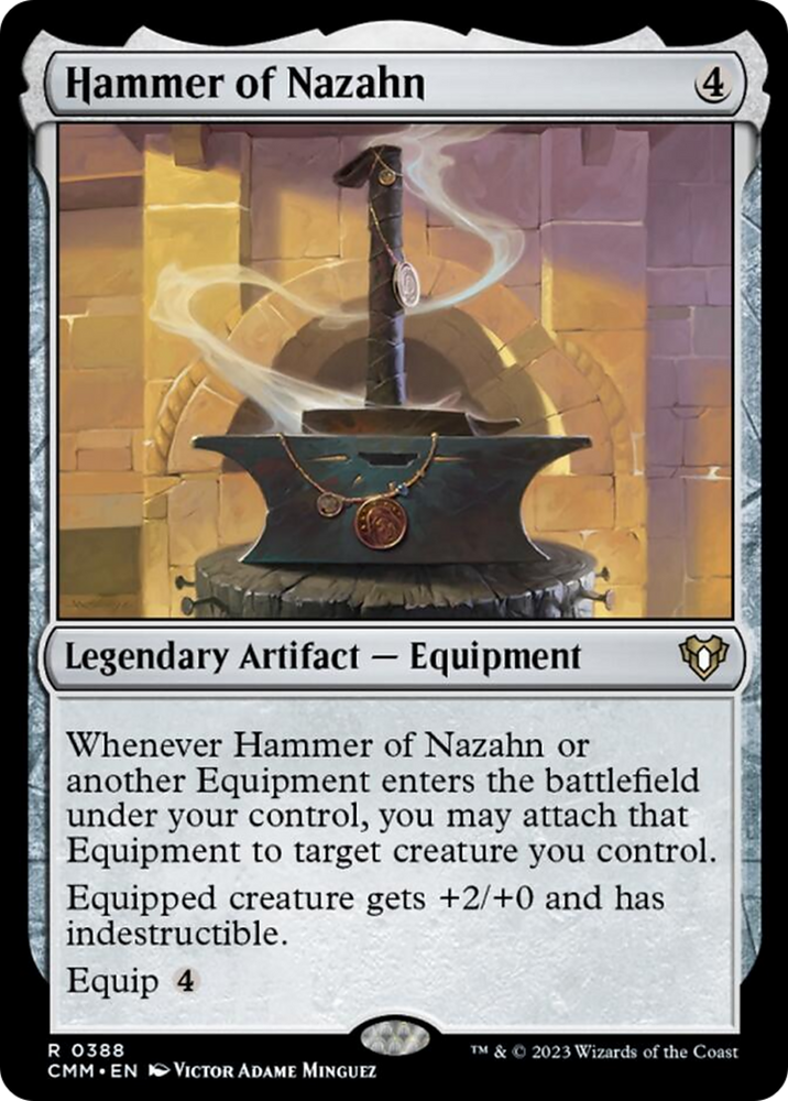 Hammer of Nazahn [Commander Masters] Magic: The Gathering