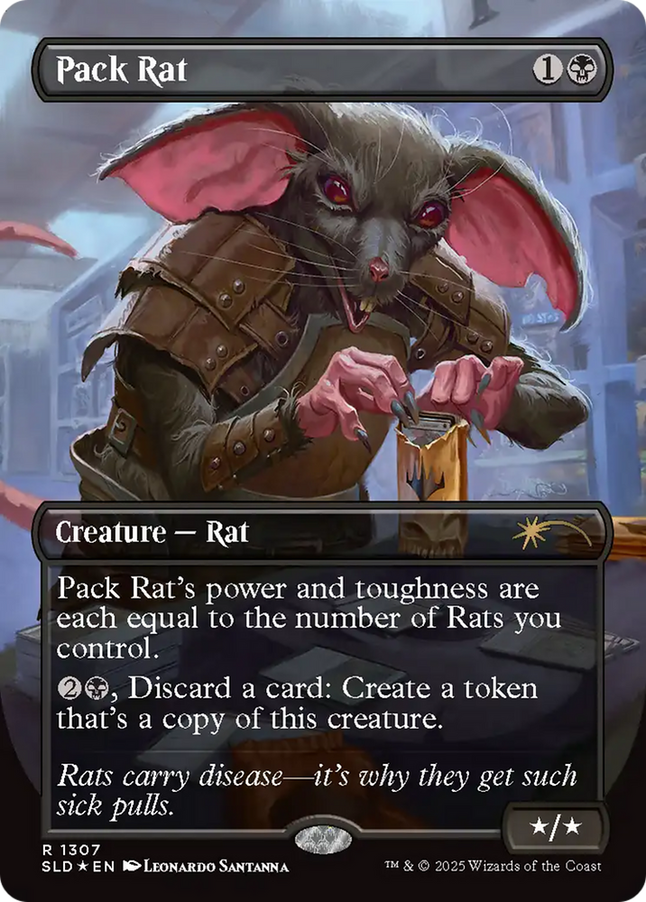 Pack Rat (1307) [Secret Lair Drop Series] Magic: The Gathering