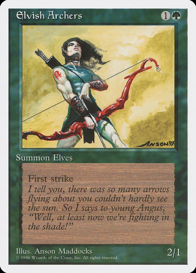 Elvish Archers [Introductory Two-Player Set] Magic: The Gathering
