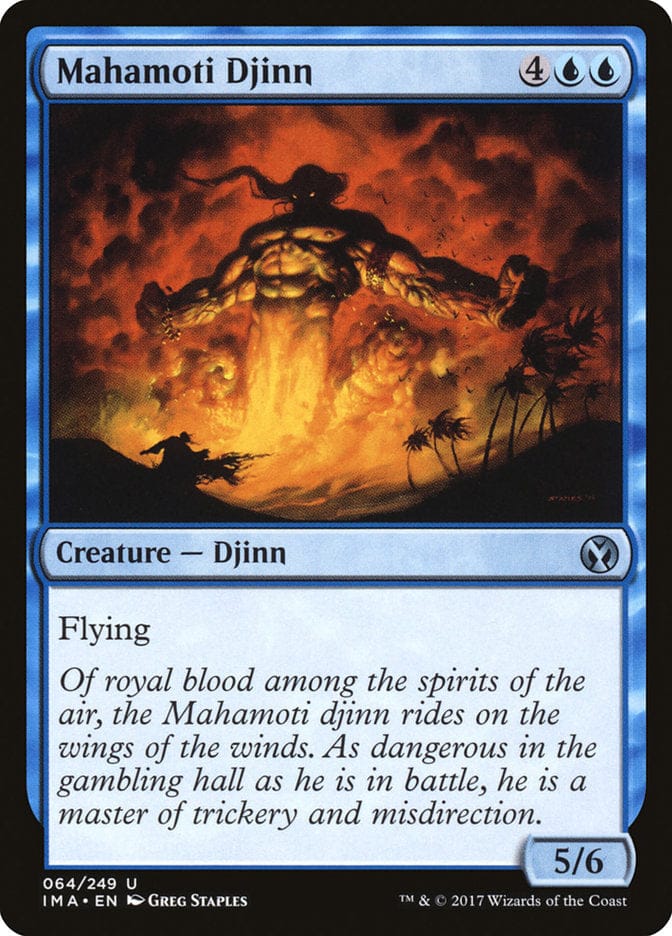 Mahamoti Djinn [Iconic Masters] Magic: The Gathering