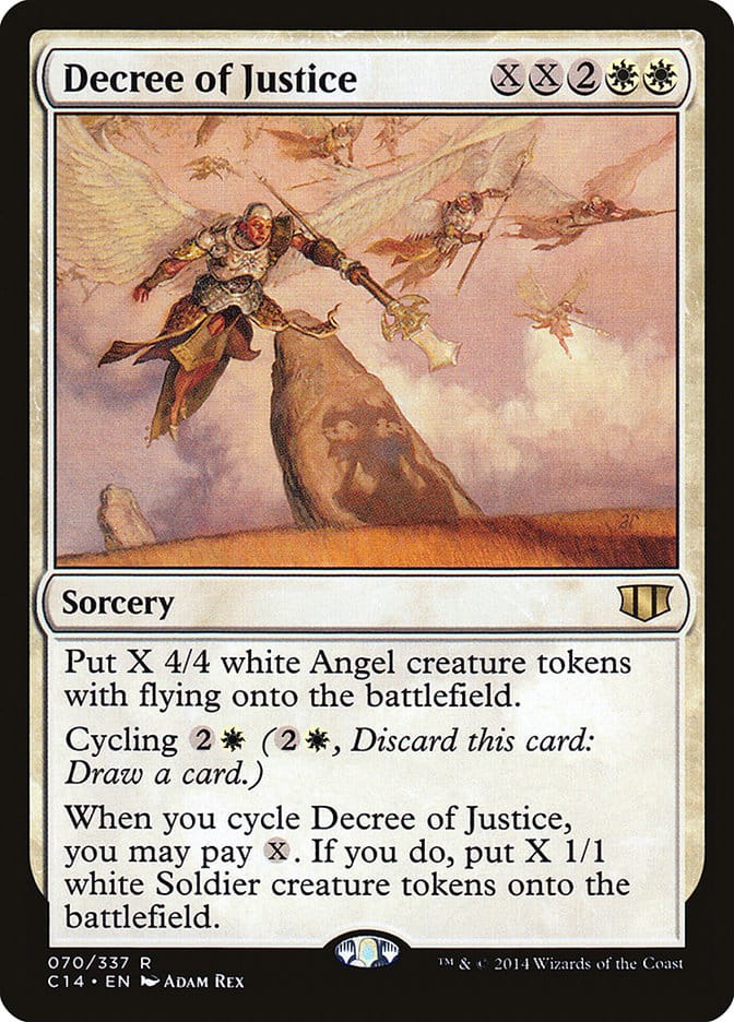 Decree of Justice [Commander 2014] Magic: The Gathering