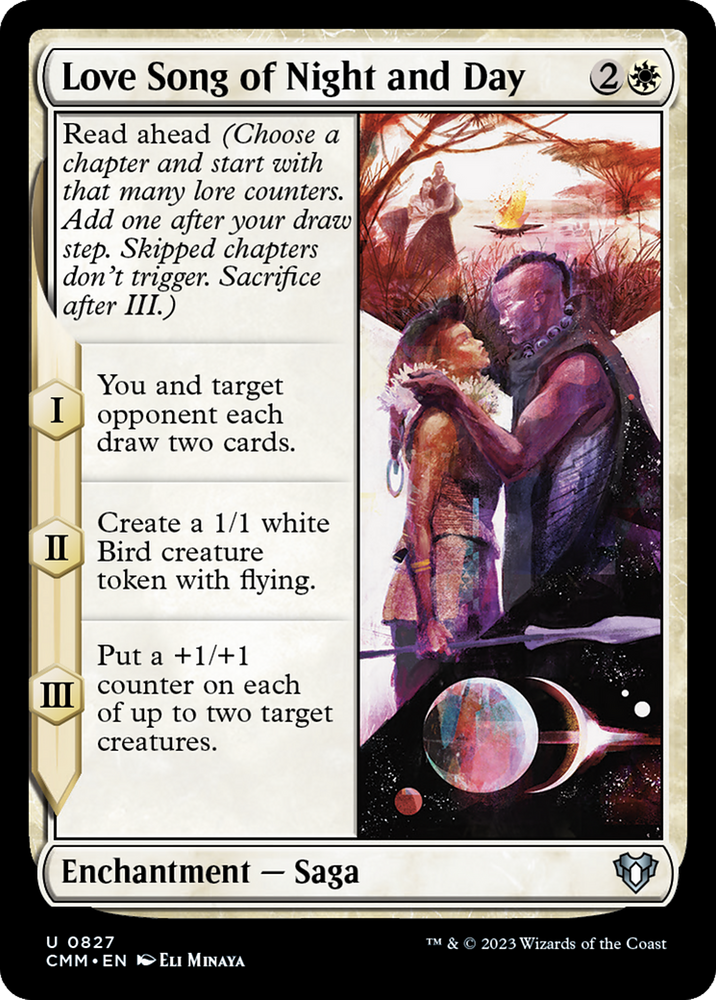 Love Song of Night and Day [Commander Masters] Magic: The Gathering