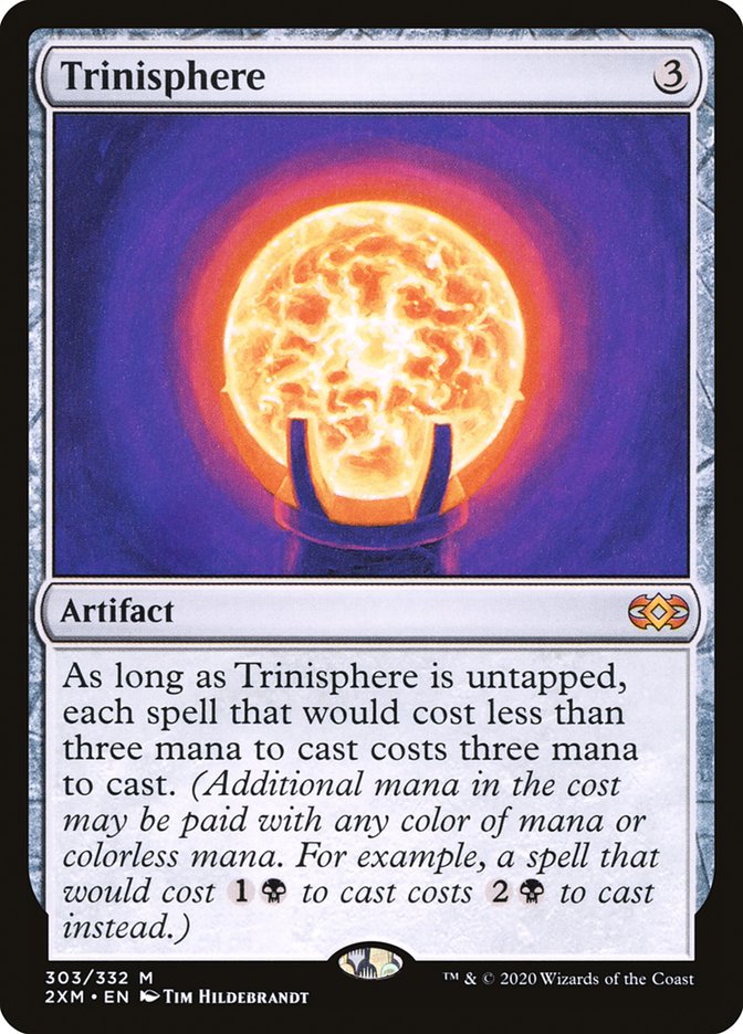 Trinisphere [Double Masters] Magic: The Gathering
