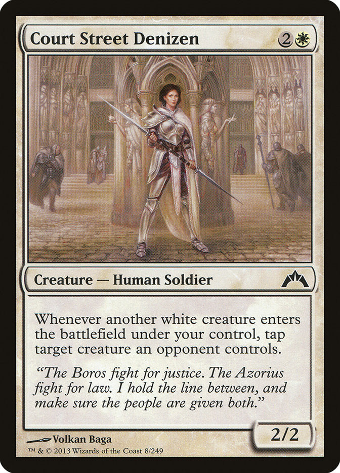 Court Street Denizen [Gatecrash] Magic: The Gathering