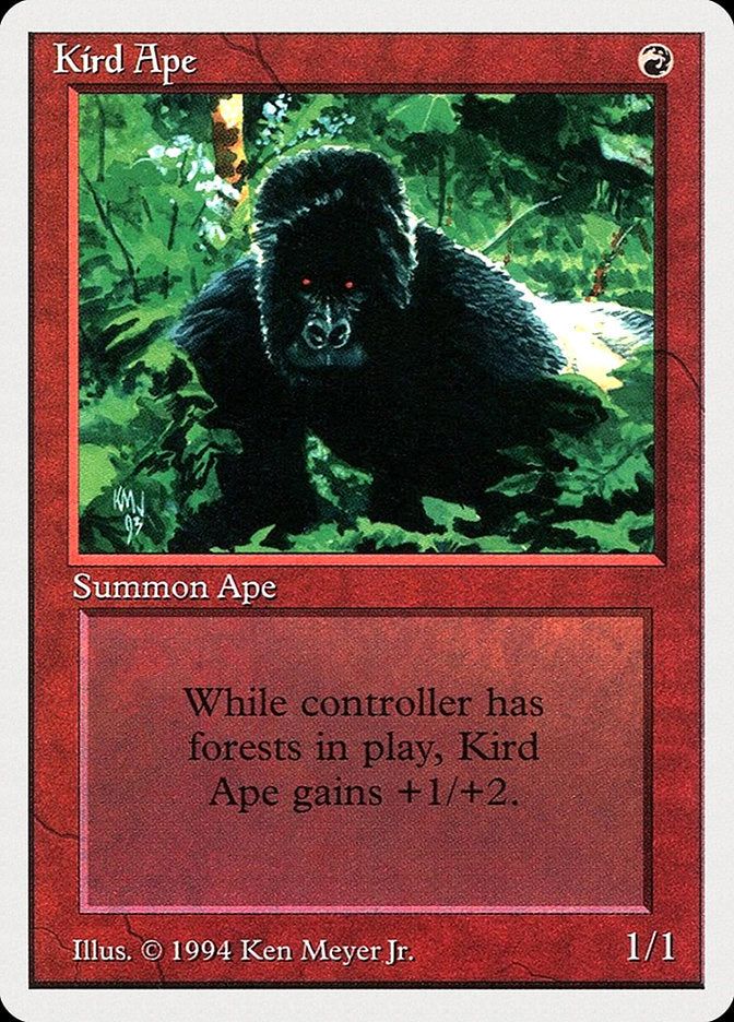 Kird Ape [Summer Magic / Edgar] Magic: The Gathering