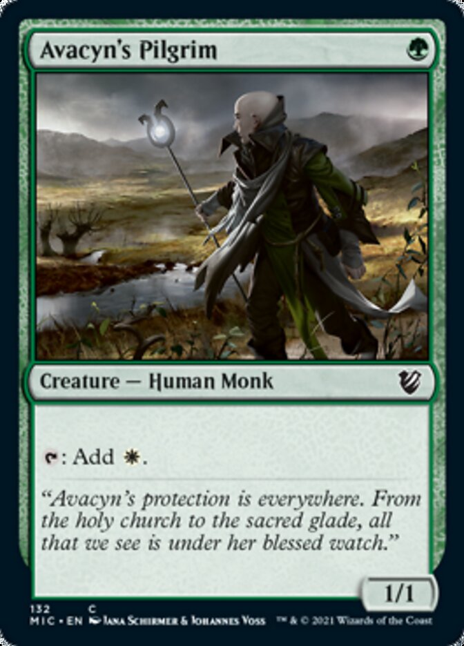 Avacyn's Pilgrim [Innistrad: Midnight Hunt Commander] Magic: The Gathering
