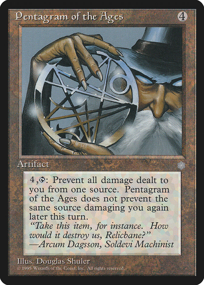 Pentagram of the Ages [Ice Age] Magic: The Gathering