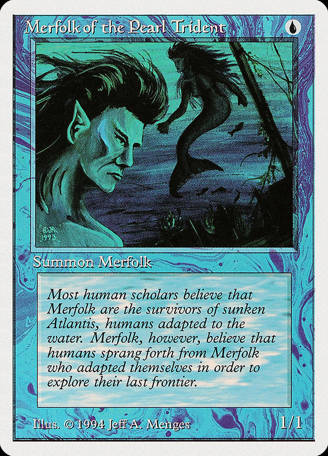 Merfolk of the Pearl Trident [Summer Magic / Edgar] Magic: The Gathering