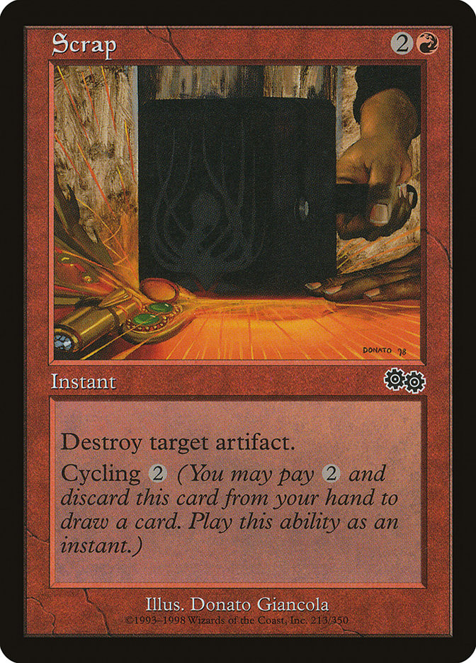 Scrap [Urza's Saga] Magic: The Gathering