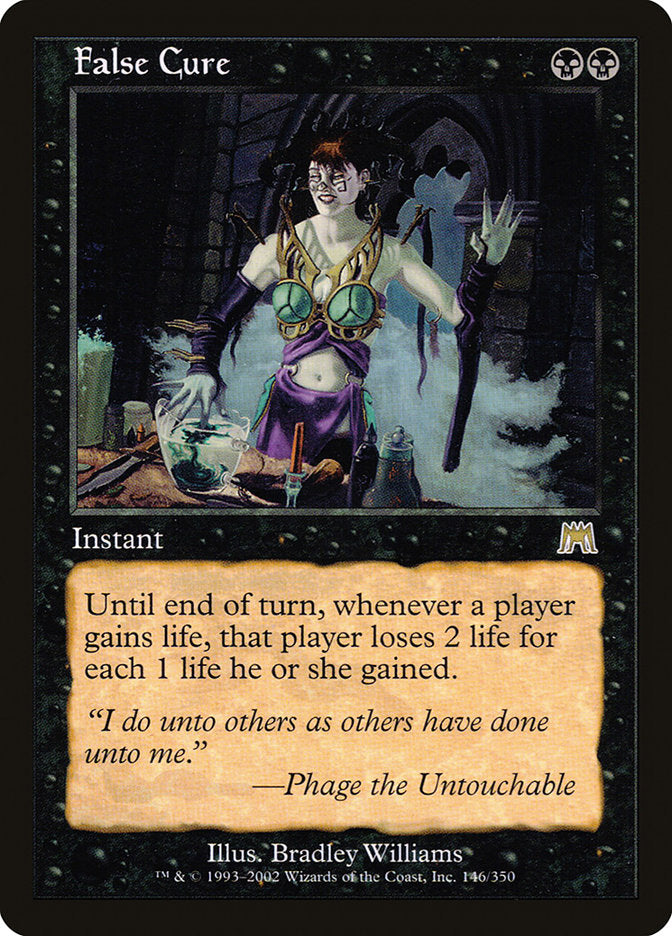 False Cure [Onslaught] Magic: The Gathering