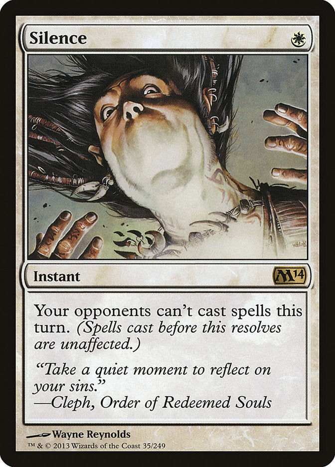 Silence [Magic 2014] Magic: The Gathering